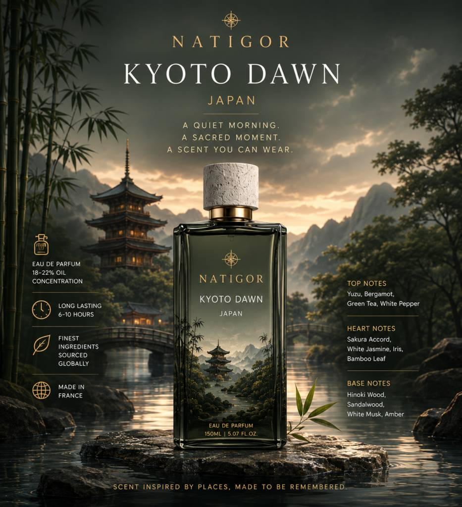 NATIGOR KYOTO DAWN EDP 150ML 5.07 FL OZ